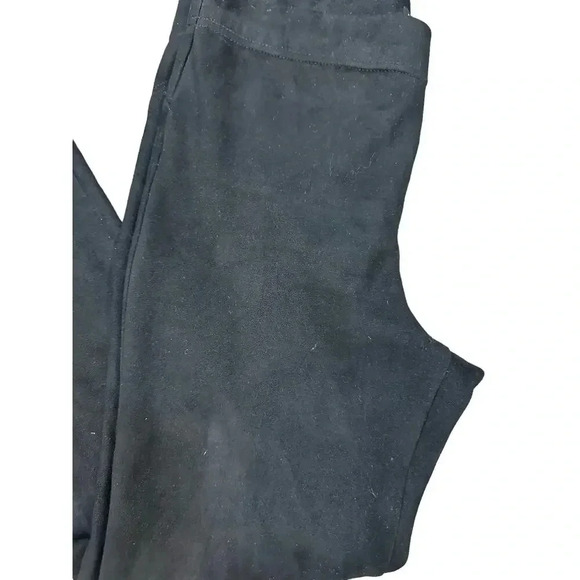 David Lerner New York Women's Black Mid Rise Pull On Ankle Pant Size Medium - Picture 1 of 3